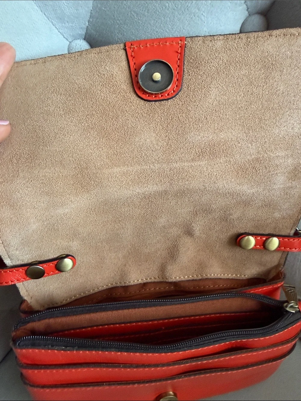 Patricia Nash leather Woven Handbag